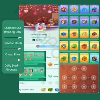 38 Level Yalla Ludo Account Price in Pakistan – 17k Only