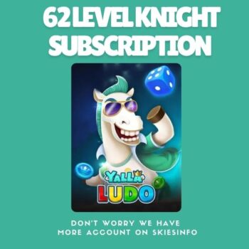 NexaPc.Pk | Online Shopping In Pakistan 13 62 Level Knight Subscription Yalla Ludo Account for sale