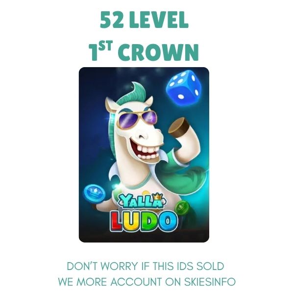 50 Level 1st Crown Yalla Ludo Account Price In Pakistan 50 Level 1st Crown Yalla Ludo Account